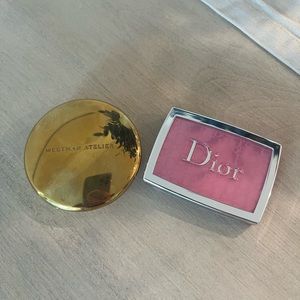 Westman atelier bronzer and Dior blush